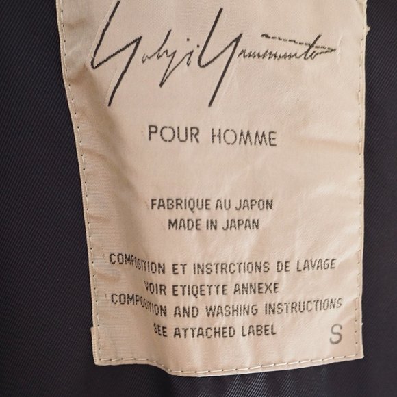 vintage Yohji Yamamoto gabardine coat - Picture 5 of 7